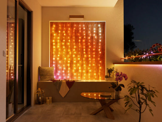 Magical LED Curtain Lights - Warm Glow for Any Space