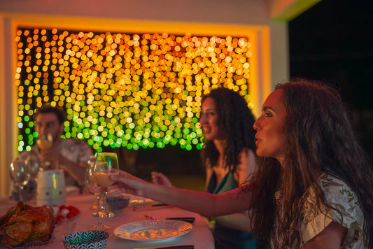 Magical LED Curtain Lights - Warm Glow for Any Space