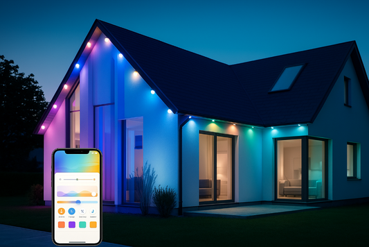 Premium Outdoor Smart String Lights - 100ft Weatherproof